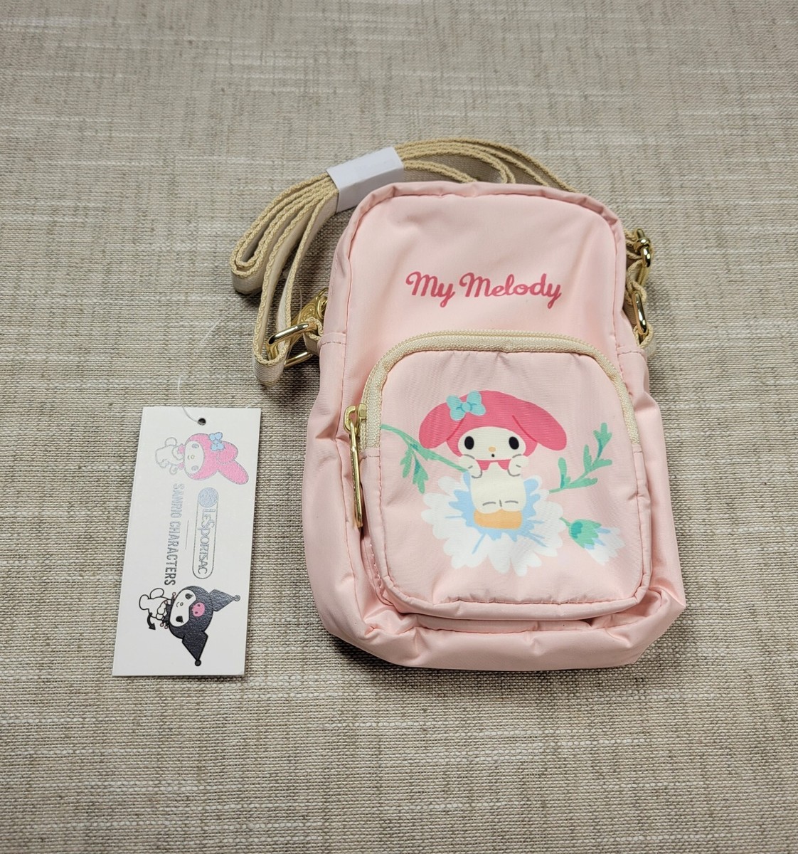 Lesportsac Sanrio Characters My Melody Crossbody Bag Pink 