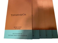 TIFFANY & CO. ROSE GOLD INTENSE EAU DE PARFUM 0.05 oz SPRAY LOT OF 6