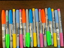 Sharpie Fine & Ultra Fine Point Perm Markers Rare & Limited colors