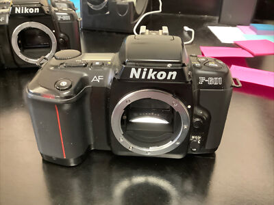 Nikon F-601 SLR 35mm Film Camera Body only 701980136412|