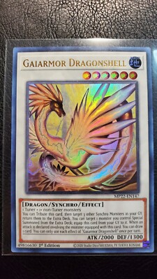 Yugi-oh! Gaiarmor Dragonshell Mp22-en147 Ultra Inglés