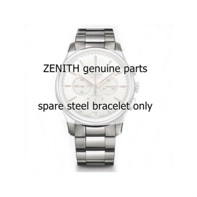 Zenith Bracelet In Steel El Primero Captain 03.2110.400 Case 21 Mm.