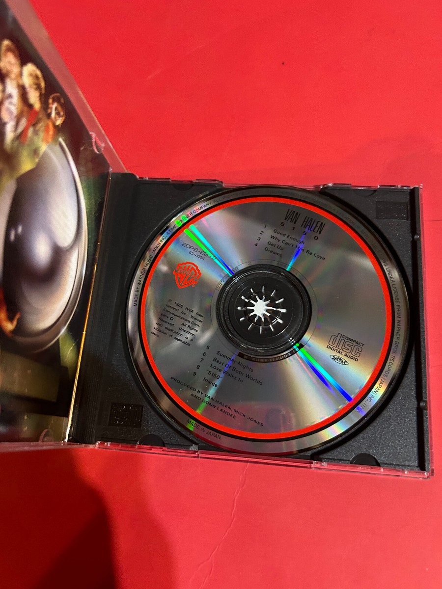 VAN HALEN 5150 WARNER BROS. 20P2-2619 JAPAN edition release CD | eBay