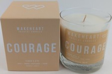 Wakeheart Courage Candle With Hidden Tiger's Eye Crystal 8oz. New In Box