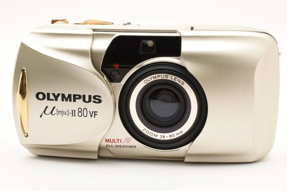 OLYMPUS mju μ ii 80 VF TOP MINT] Olympus μ Mju II 80 VF Point & Shoot 35mm Film