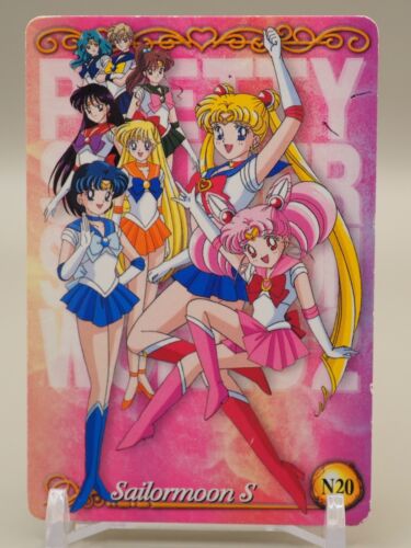 Sailormoon S PRETTY SOLDIER Sailor Moon N20 Card Anime TCG Japanese B639 - Afbeelding 1 van 10