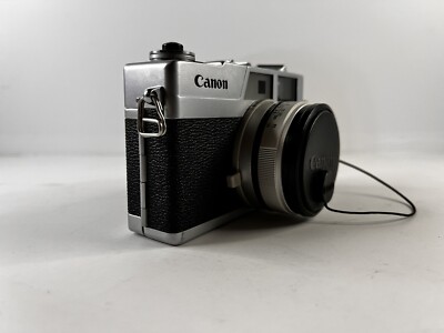 Excellent Canon Canonet 28 Rangefinder 35mm Film Camera UNTESTED