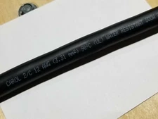 Carol 02724 12/2C Carolprene SOOW 600V 90C Portable Power Cable Cord Black /10ft