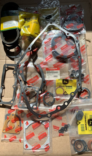 Genuine Yanmar Gasket Set Kit Part# 121420-99012