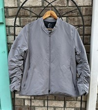 Nike Women's Shield Bomber Jacket Gunsmoke 930153-036 Size Medium