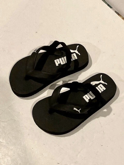Children's puma sales flip flops