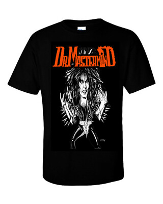 LARGE Dr MASTERMIND  tee   by  Mark Berryman￼