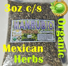 Manrubio Marrubio 3oz Horehound Marrubium Vulgare Toronjil Amargo Cuyano Malva 
