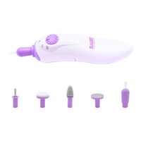 Nail Perfect Manicure + Pedicure Set, 5 attachments, 2 speeds, polish and file