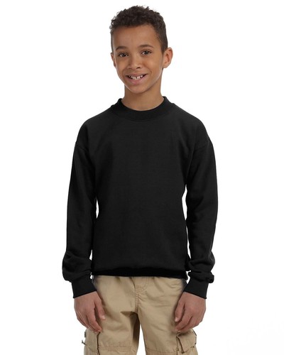 Gildan Youth Heavy Blend™ 50/50 Fleece Rundhalsausschnitt Sweatshirt G180B - Bild 6 von 12