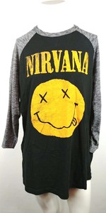 nirvana baseball tee