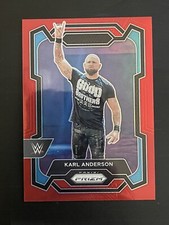2024 WWE Panini Prizm Wrestling Karl Anderson Red /299 No. 196 Smackdown