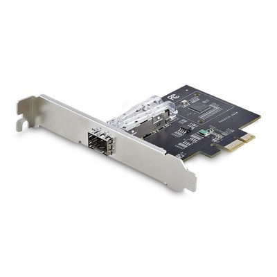 StarTech.com 1-Port GbE SFP-Netzwerkkarte, PCIe 2.1 x1, Intel I210-IS, 1GbE