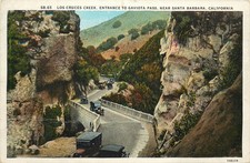 Postcard Bridge Over Las Cruces Creek Gaviota Pass Santa Barbara CA SB65