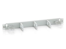 Equip 327312 19 Inch Rack Mount Cable Management Panel, Light Grey