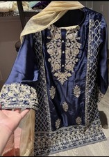 Indian pakistani womens shalwar kameez 3 piece suit Wedding Dress