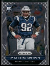 Malcom Brown 2015 Panini Prizm #263 RC New England Patriots