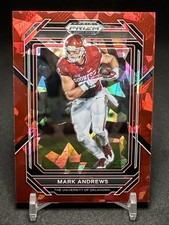 2023 Panini Prizm Draft Picks - Mark Andrews-#73 Red Ice Prizm-Baltimore Ravens