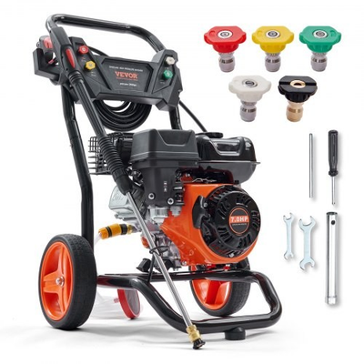#ad HOT Gas Pressure Washer3400 PSI 2.6 GPMGas Powered Pressure Washer with Alum $374.86