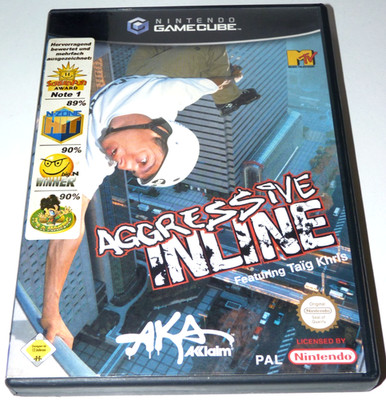 AGGRESSIVE INLINE (Nintendo Game Cube) DEUTSCH