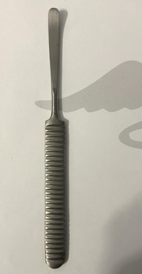 Dental Periost Williger Elevator gebogen 16 cm 6 mm Raspatorium ANG Instrumente