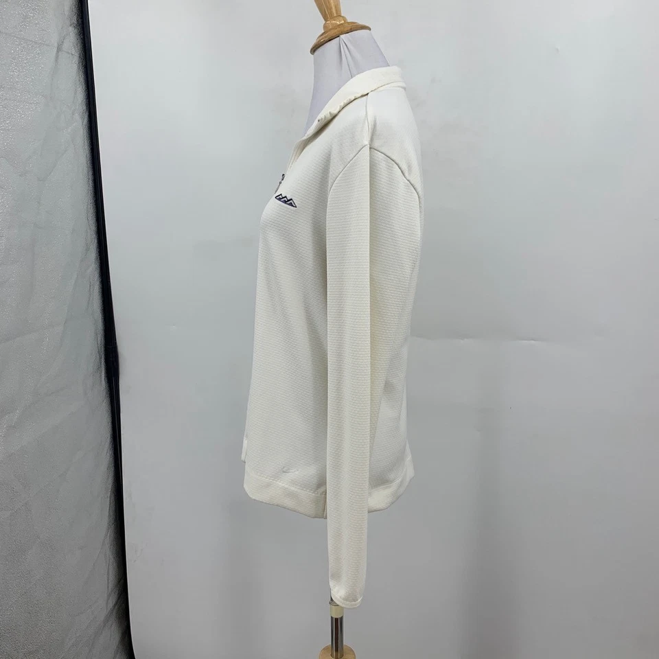 Camisa Nike Mujer S Pequeña Calce de Golf Seca 1/4 Cremallera Pullover Elastizada Manga Larga *LOGOTIPO Foto 4 de 4