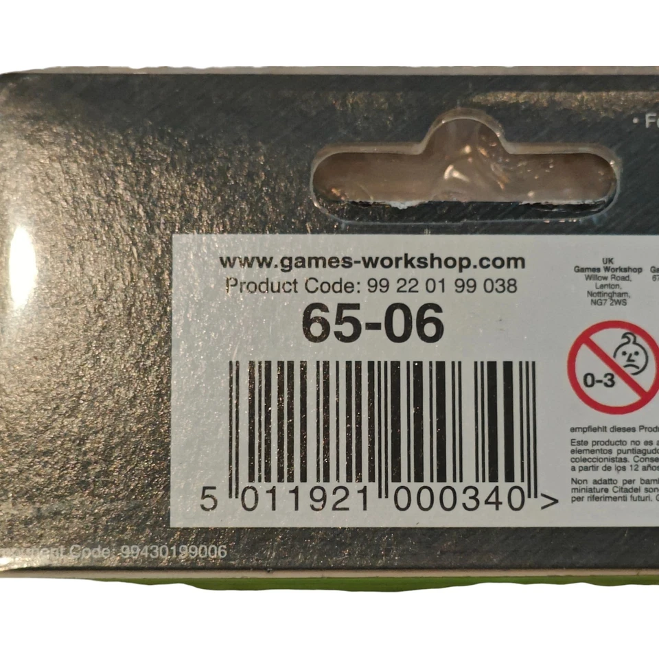 Juego de plantillas Warhammer 40K precintadas 2008 Foto 3 de 4