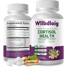 Cortisol Supplements for Women Men, High Cortisol Reducer Health, Detox