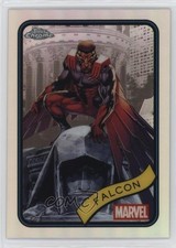 2025 Topps Chrome Marvel Comics Refractor Falcon #80 12u8