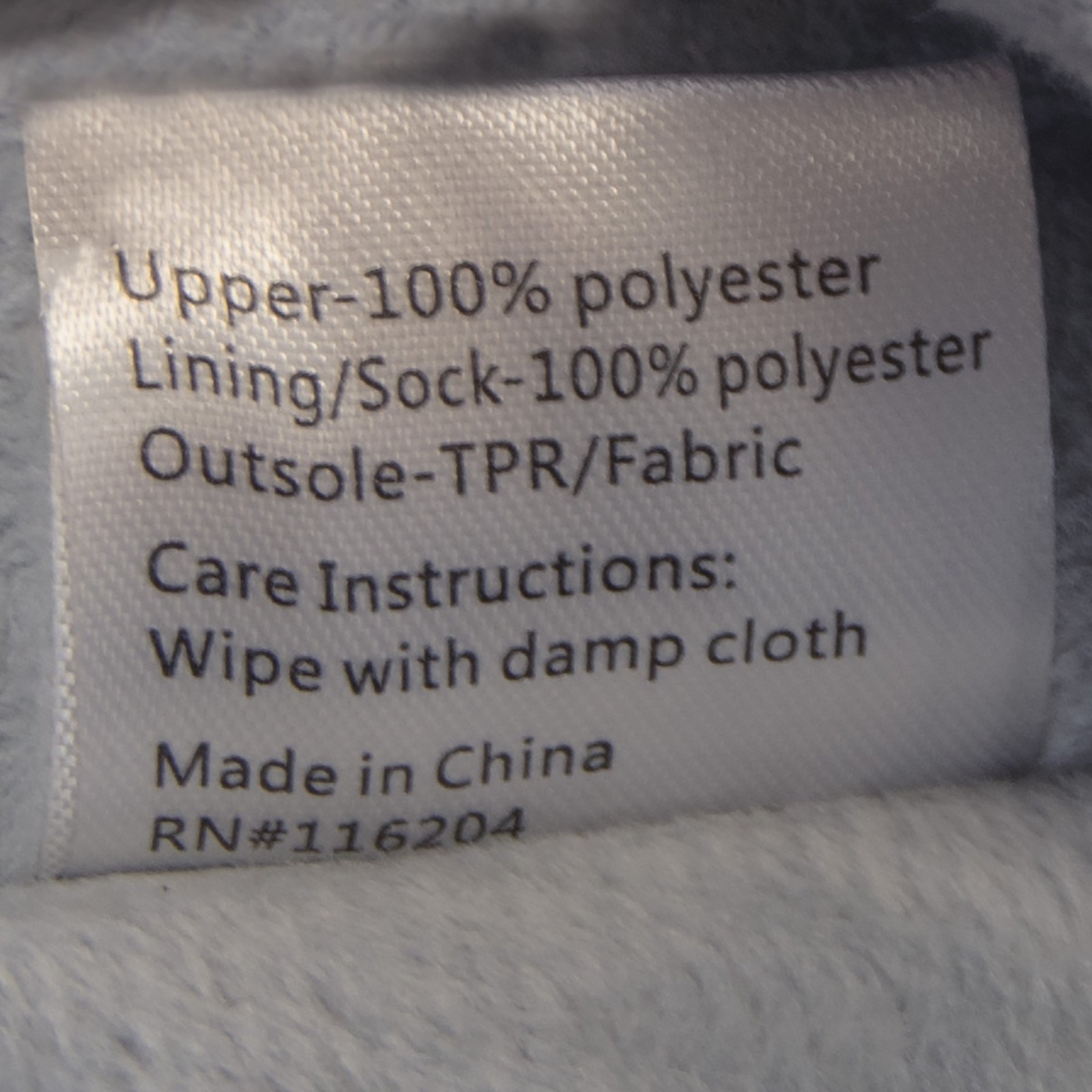 PANTOFOLA D’ORO G Coast Ciabatte da donna in morbido velluto punta aperta grigio grandi (8 9)
