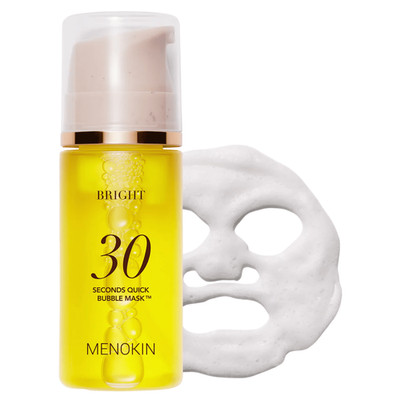 MENOKIN BRIGHT rozjaśniająca maska bąbelkowa 95 ml