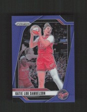 2024 Panini Prizm WNBA #128 Katie Lou Samuelson Blue Prizms #/199