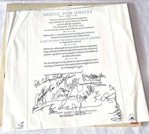 The Music For Unicef Concert: A Gift Of Song -ABBA , Rod S Polydor Colombia 1979 - Picture 3 of 6
