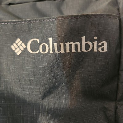 Columbia Backpack. Graphite. ECU. Many compartments. 22.5 inches Spine Support