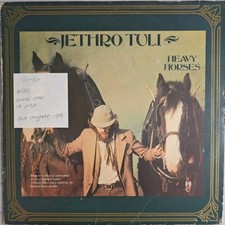 Jethro Tull Heavy Horses Vinyl Record LP VG+/G+ CHR 1175