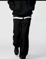 UNIQLO : C Wide Sweatpants Black NWT