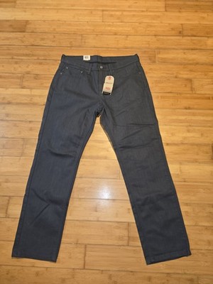 Levis 541 Jeans Mens 34x32 Beige Athletic Taper Fit Stretch New
