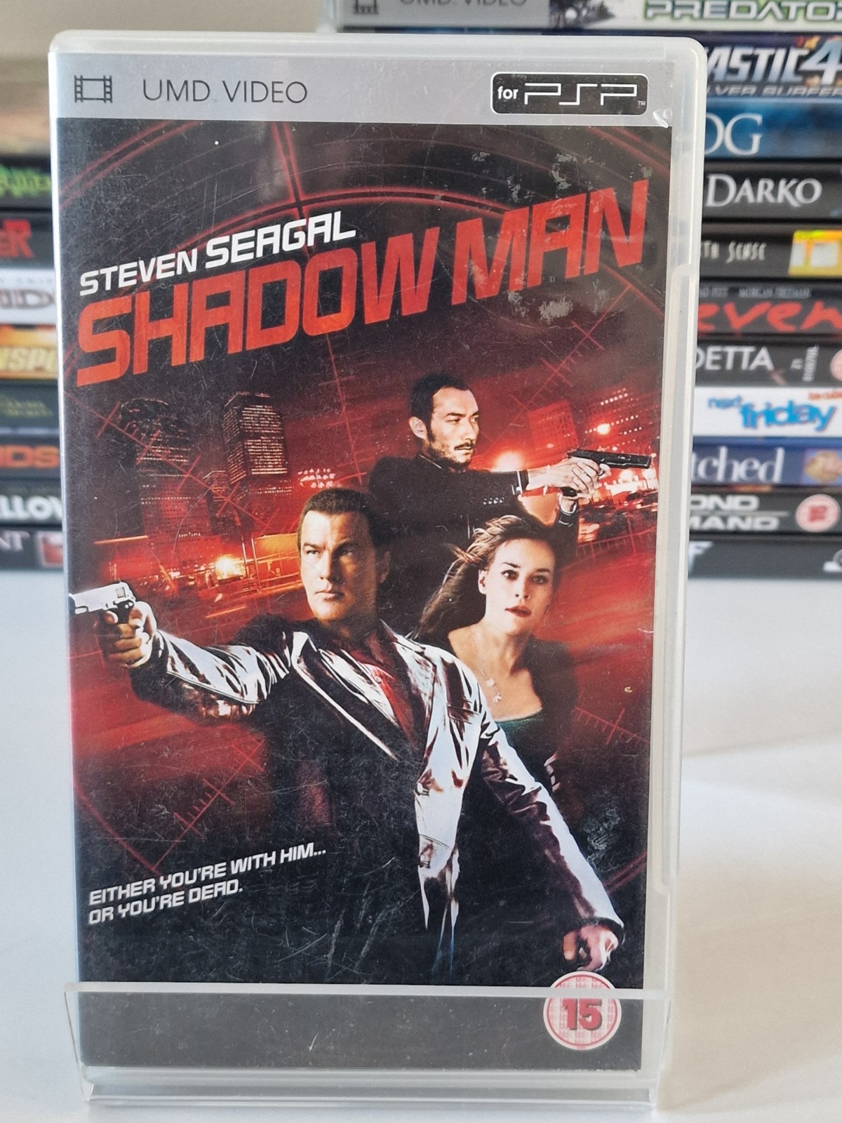 Shadow Man Playstation Portable PSP UMD Movie Steven Seagal Action