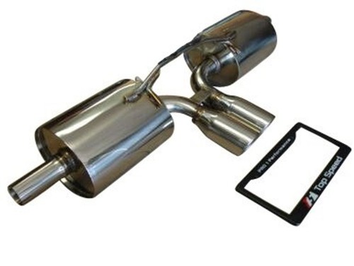 986 Boxster Rear Diffuser Porsche 986 Boxster Boxster S 1997–2004 Rear Exhaust System Stainless w ...