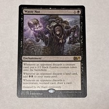 Waste Not - #112/269 (LP) Core Set 2015 M15 Magic MTG - Regular