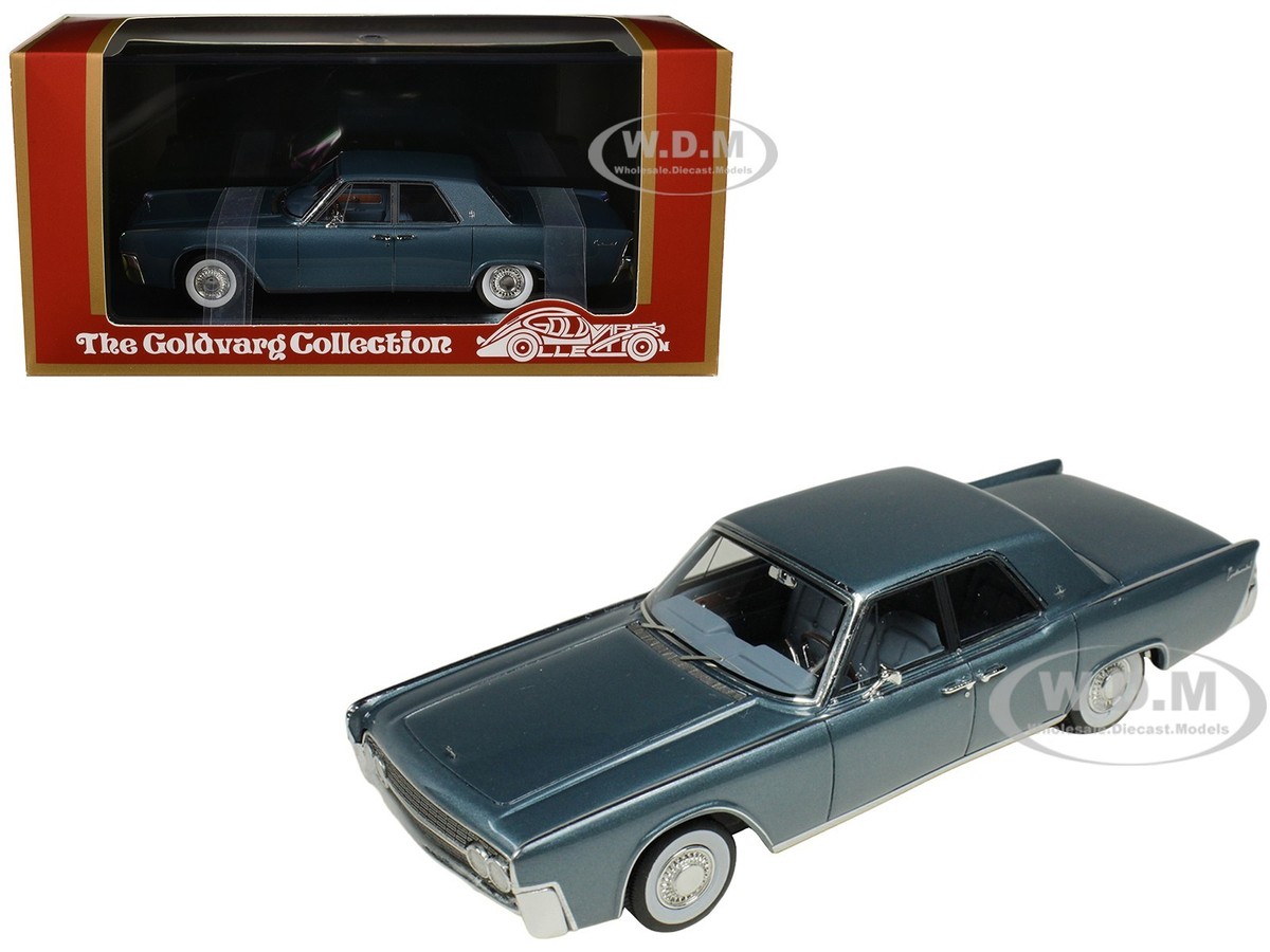 1962 LINCOLN CONTINENTAL OXFORD GRAY 1/43 MODEL BY GOLDVARG