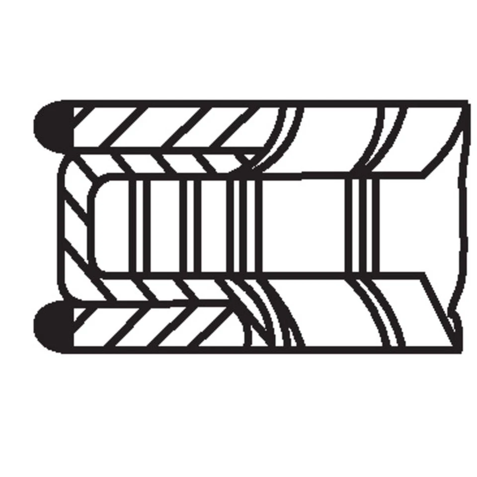 1x ORIGINAL® Mahle Kolbenringsatz für Citroën C3 II BERLINGO MULTISPACE - Bild 3 von 4