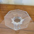 Tiffany & Co Clear Crystal Windham Octagon Cake Stand 12"x4.25" — photo 2