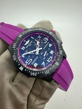 2025 Breitling Endurance Pro 38mm Purple Rubber Chronograph Quartz X88310 B+P 9