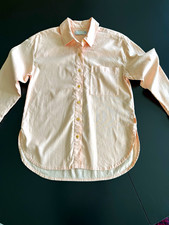 Free Fly Pink Woven Solid Button-Front Long S...